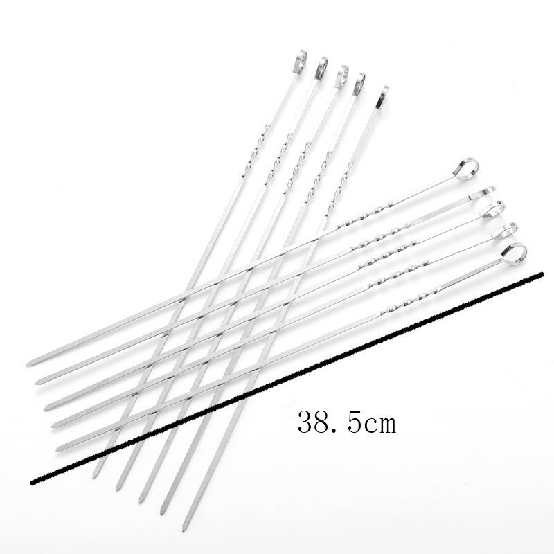 stainless steel BBQ skewers