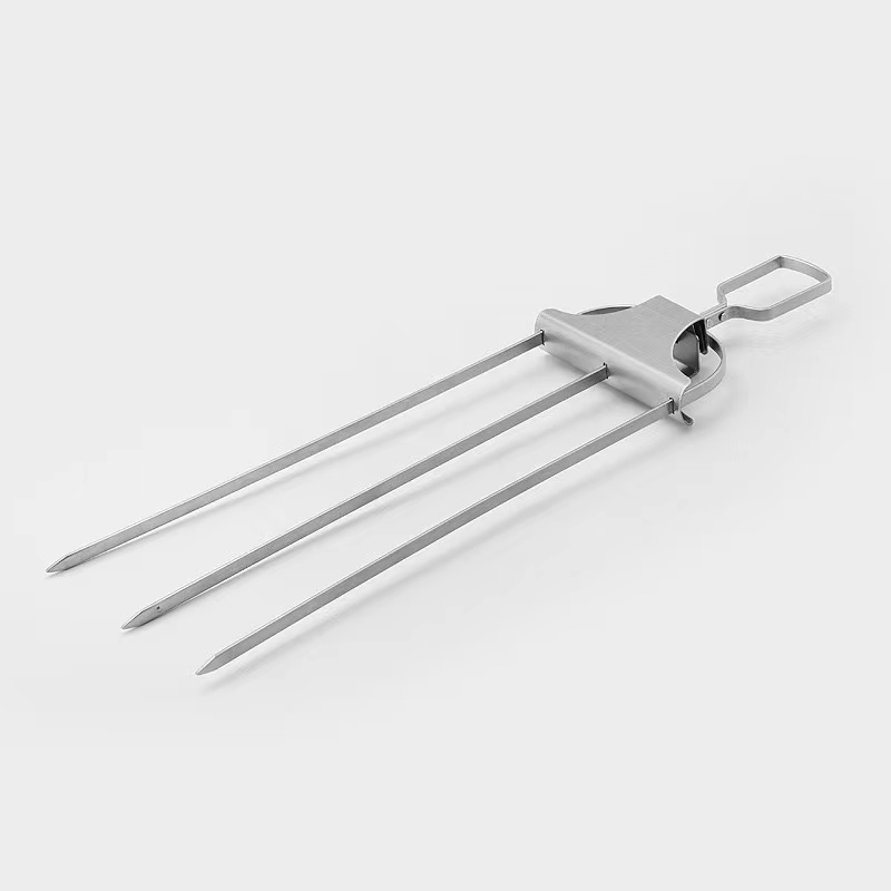 semi-automatic BBQ skewers
