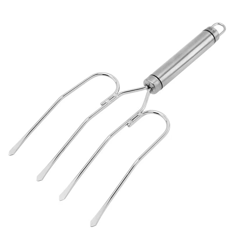 BBQ skewers Stainless steel roast chicken fork